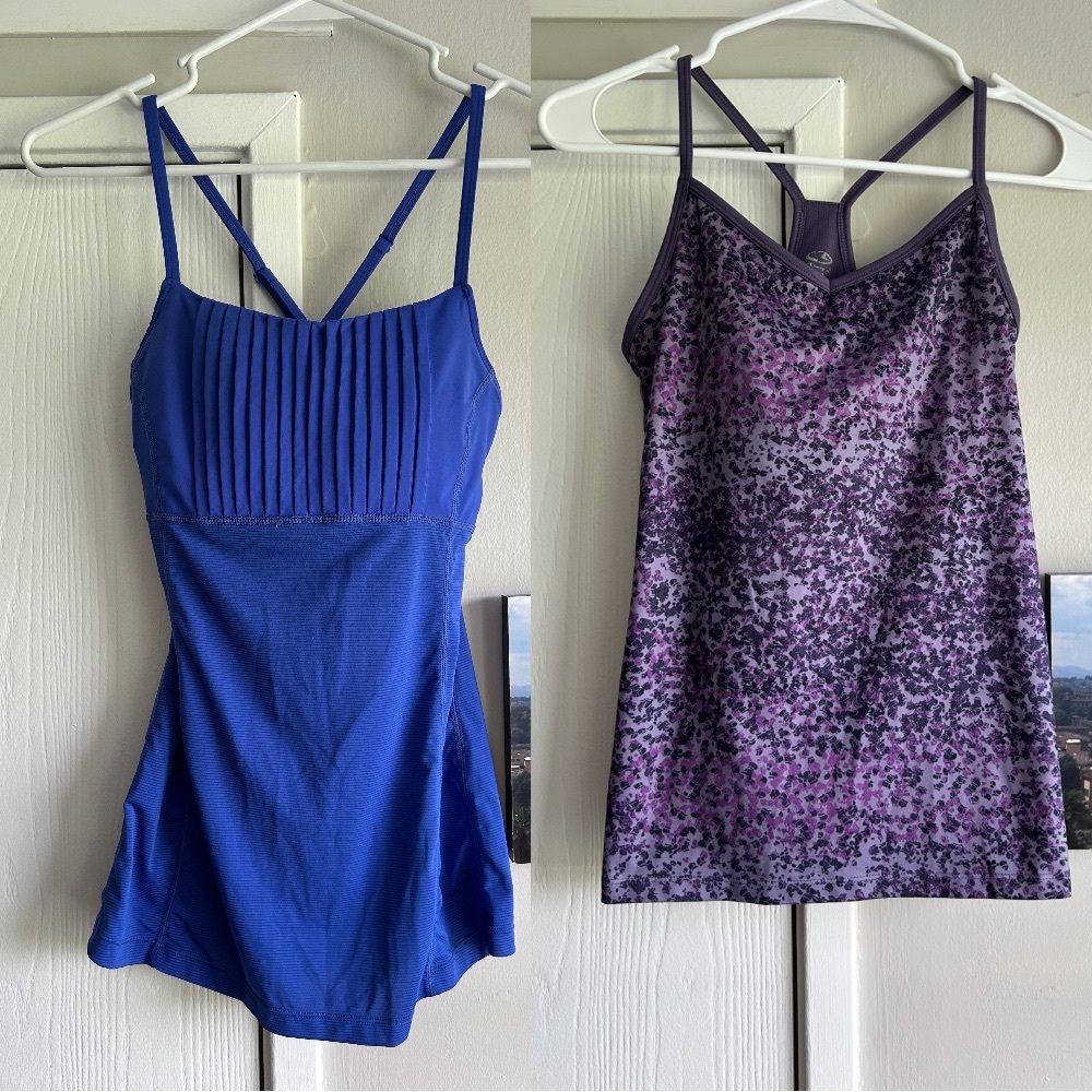 Women's Small Workout Athleisure Tank Bundle of 2